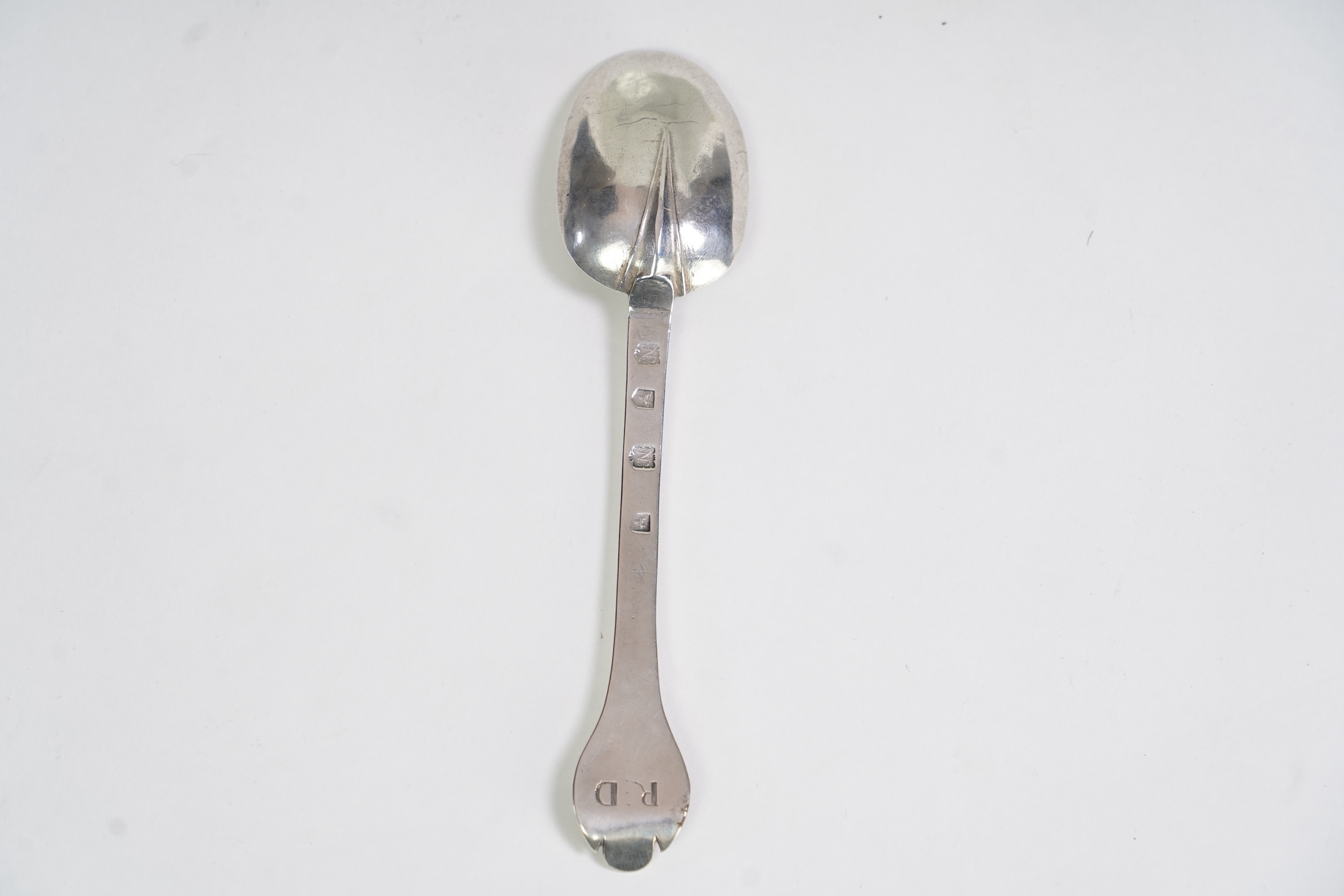 A rare late Charles II provincial silver trefid spoon, by Nathaniel Bullen, Chester, circa 1680
